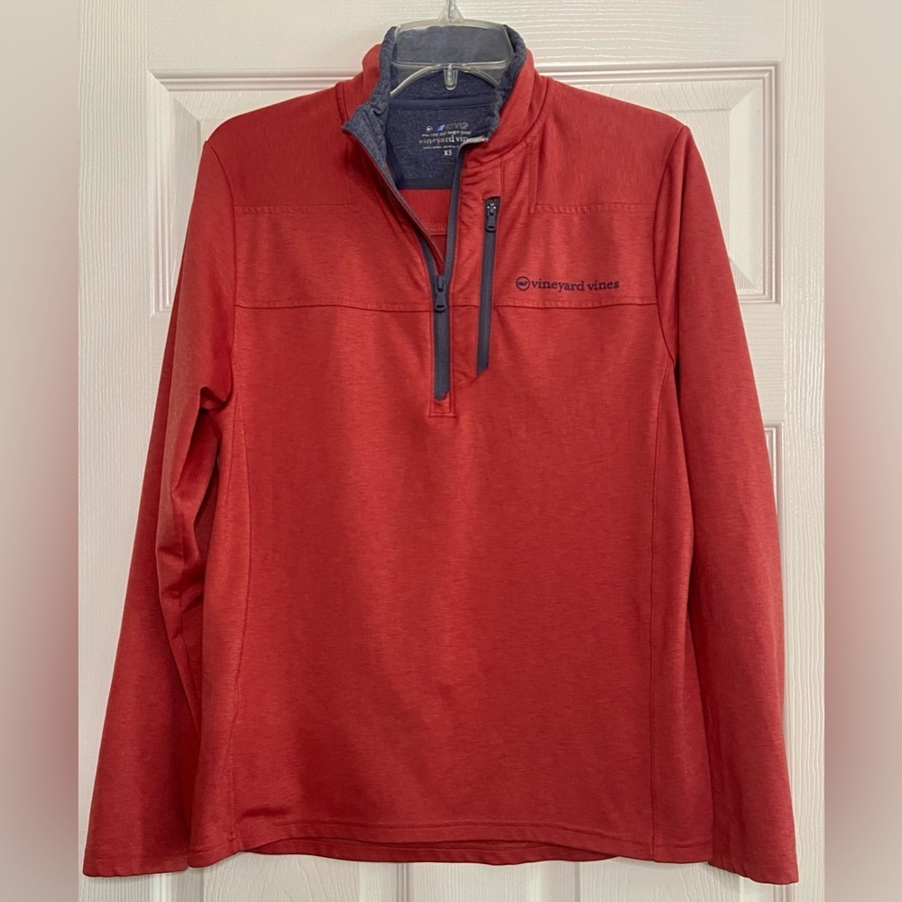 Vineyard Vines OTG On The Go Shep Polo Shirt Sz XS Mens Utility Golf Performance